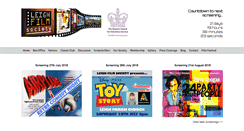 Desktop Screenshot of leighfilmsociety.com